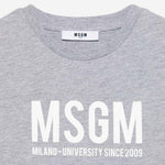T-SHIRT IN COTONE CON LOGO S6MSJUTH051 271 MSGM KIDS 