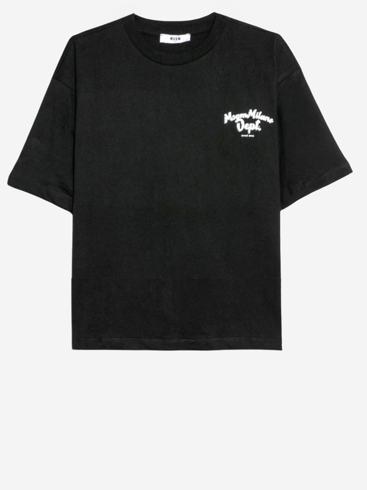 T-SHIRT IN COTONE CON LOGO S6MSJUTH134 110 MSGM KIDS 