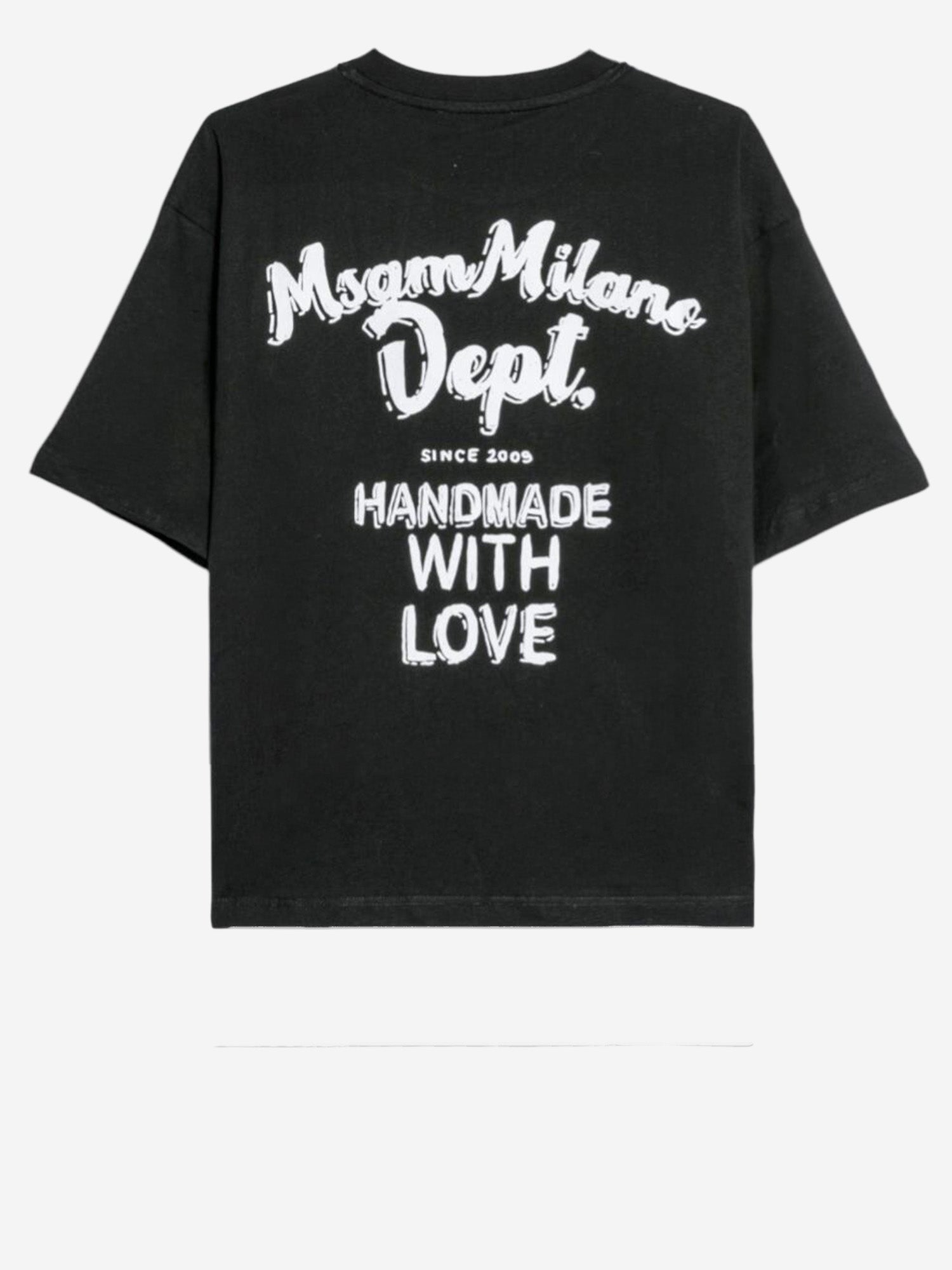 T-SHIRT IN COTONE CON LOGO S6MSJUTH134 110 MSGM KIDS 