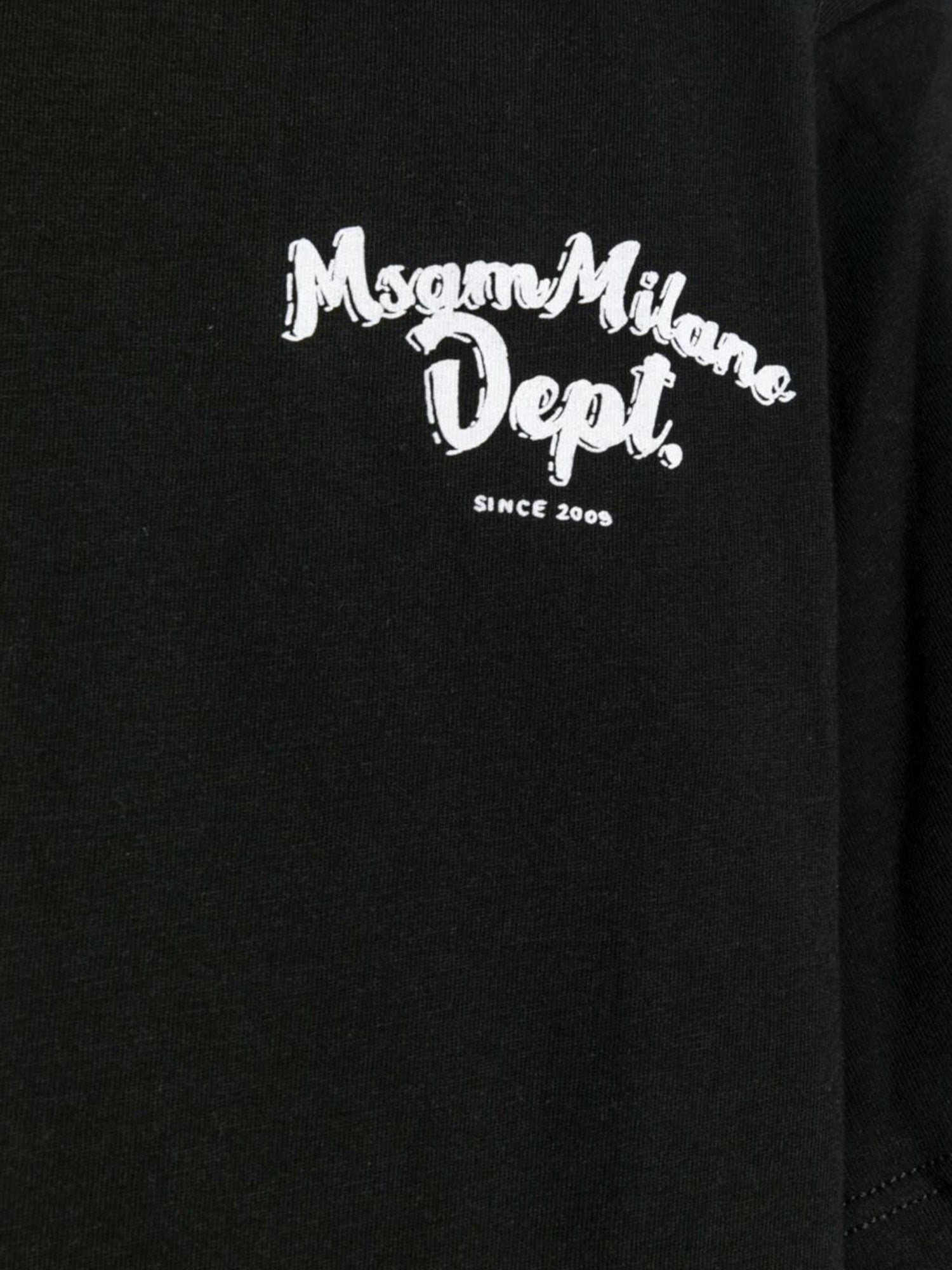 T-SHIRT IN COTONE CON LOGO S6MSJUTH134 110 MSGM KIDS 