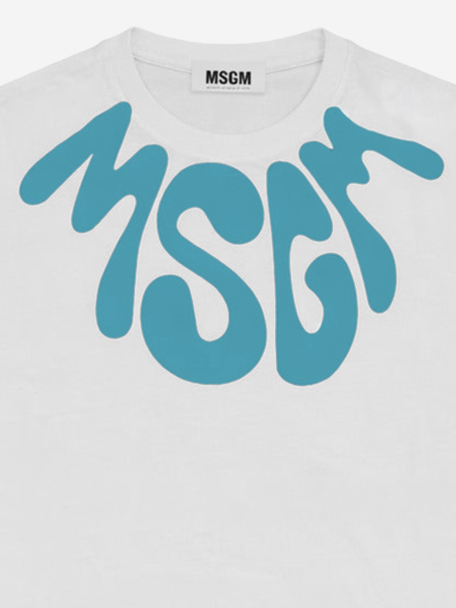 T-SHIRT IN COTONE CON LOGO S6MSJUTH222 115 MSGM KIDS 