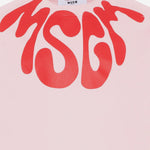 T-SHIRT IN COTONE CON LOGO S6MSJUTH222 MS076 MSGM KIDS 