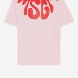 T-SHIRT IN COTONE CON LOGO S6MSJUTH222 MS076 MSGM KIDS 