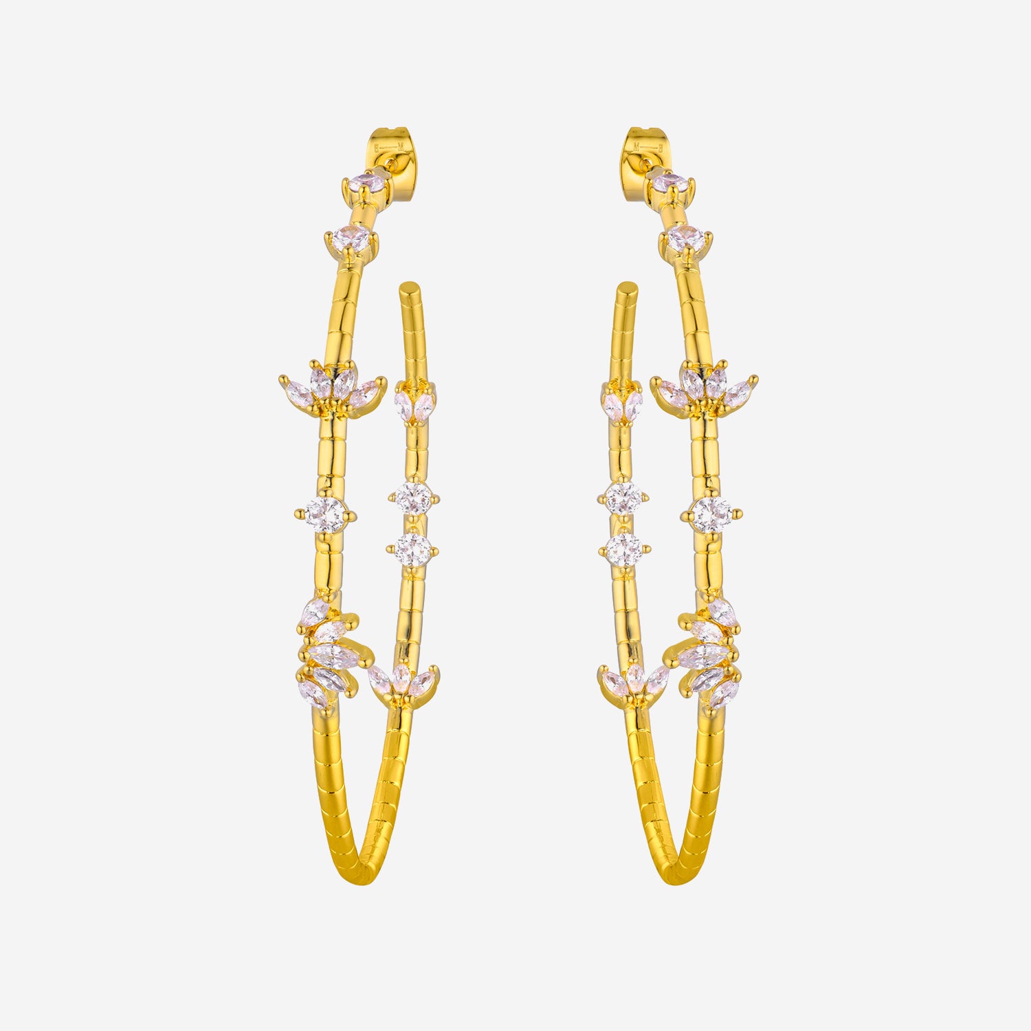 Orecchini MAGNOLIA HOOPS BO355G GOLD MYA BAY 