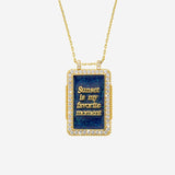collana  SUNSET TWICE BOHEME CO296G GOLD MYA BAY 