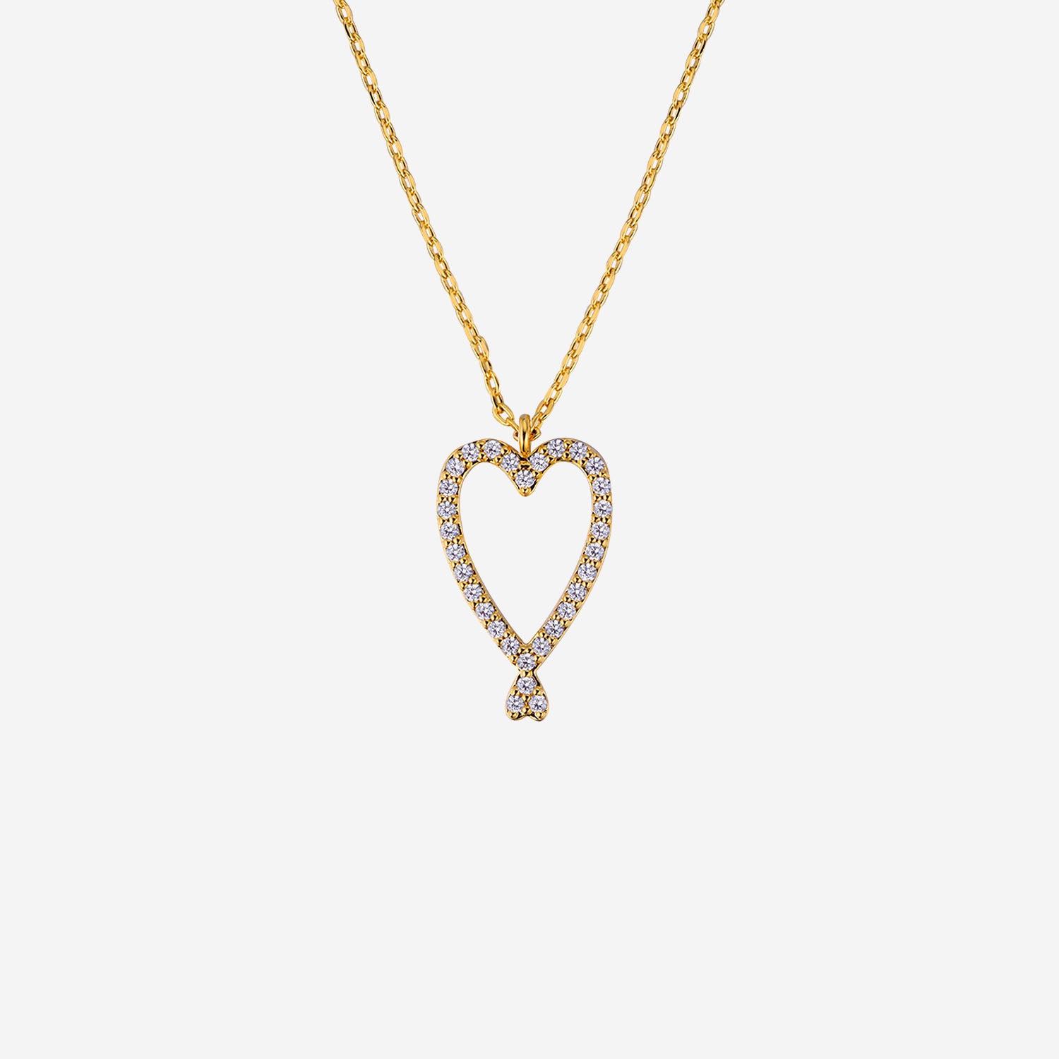 Collana TWIN HEARTS CO418 GOLD MYA BAY 