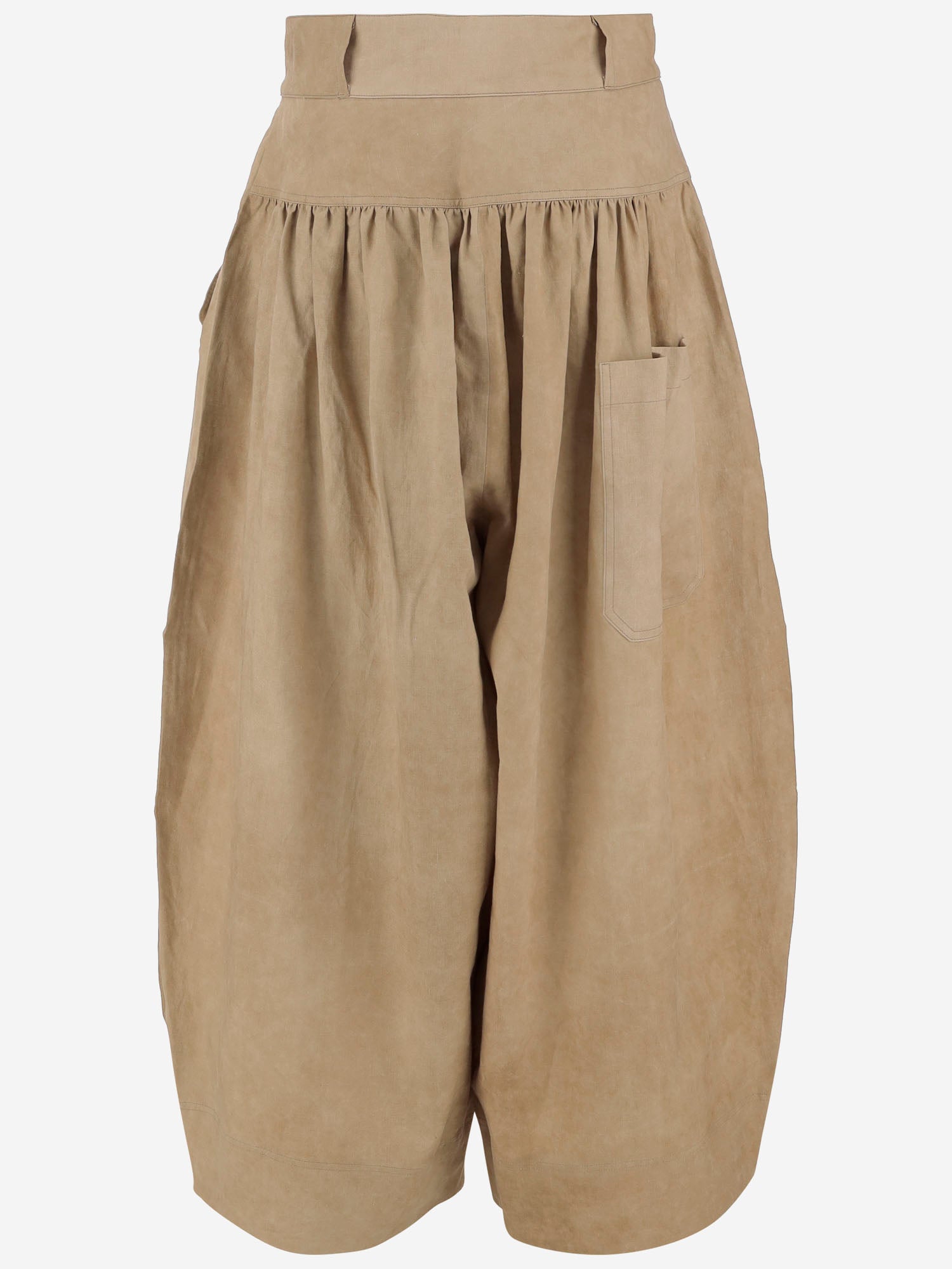 Jeans OVER IN MISTO LINO P039 LCBIBEIGE NICCOLO PASQUALETTI 