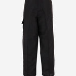 PANTALONI OVER IN MISTO LINO P058 LWLCBLACK NICCOLO PASQUALETTI 