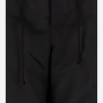 PANTALONI OVER IN MISTO LINO P058 LWLCBLACK NICCOLO PASQUALETTI 