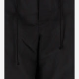 PANTALONI OVER IN MISTO LINO P058 LWLCBLACK NICCOLO PASQUALETTI 