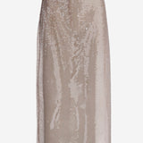 GONNA IN NYLON CON PAILLETTES S058B PSEQDUSK NICCOLO PASQUALETTI 