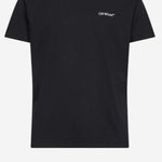 T-SHIRT IN COTONE CON LOGO 44MAA027S26J001 0001 OFF-WHITE 