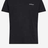 T-SHIRT IN COTONE CON LOGO 44MAA027S26J001 0001 OFF-WHITE 