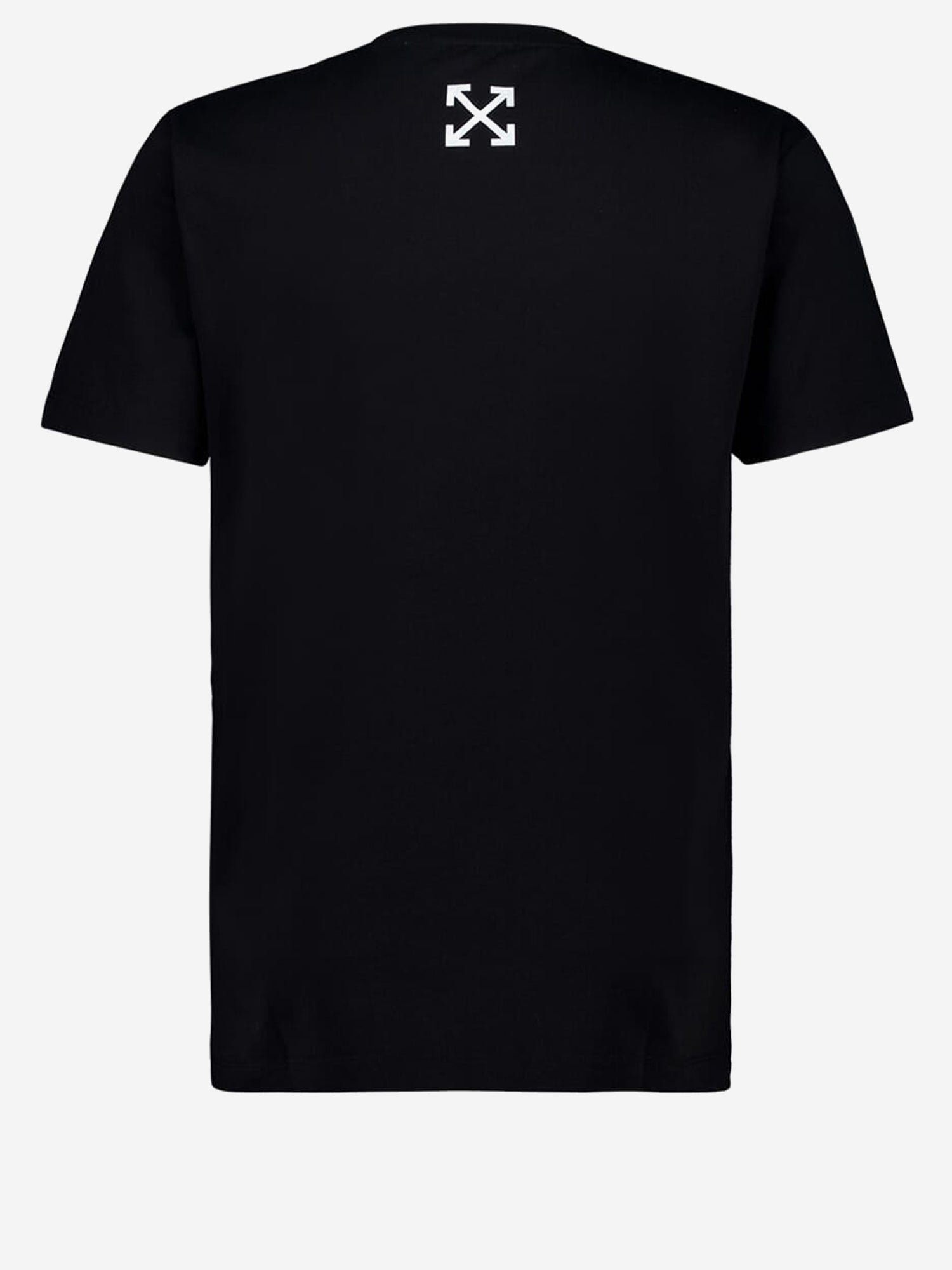 T-SHIRT IN COTONE CON LOGO 44MAA027S26J006001 0001 OFF-WHITE 