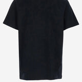 T-SHIRT IN COTONE CON LOGO 44MAA027S26J00B 001 OFF-WHITE 