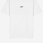 T-SHIRT IN COTONE CON LOGO 44MAA120S26J00I100 1000 OFF-WHITE 