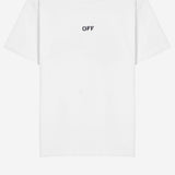 T-SHIRT IN COTONE CON LOGO 44MAA120S26J00I100 1000 OFF-WHITE 