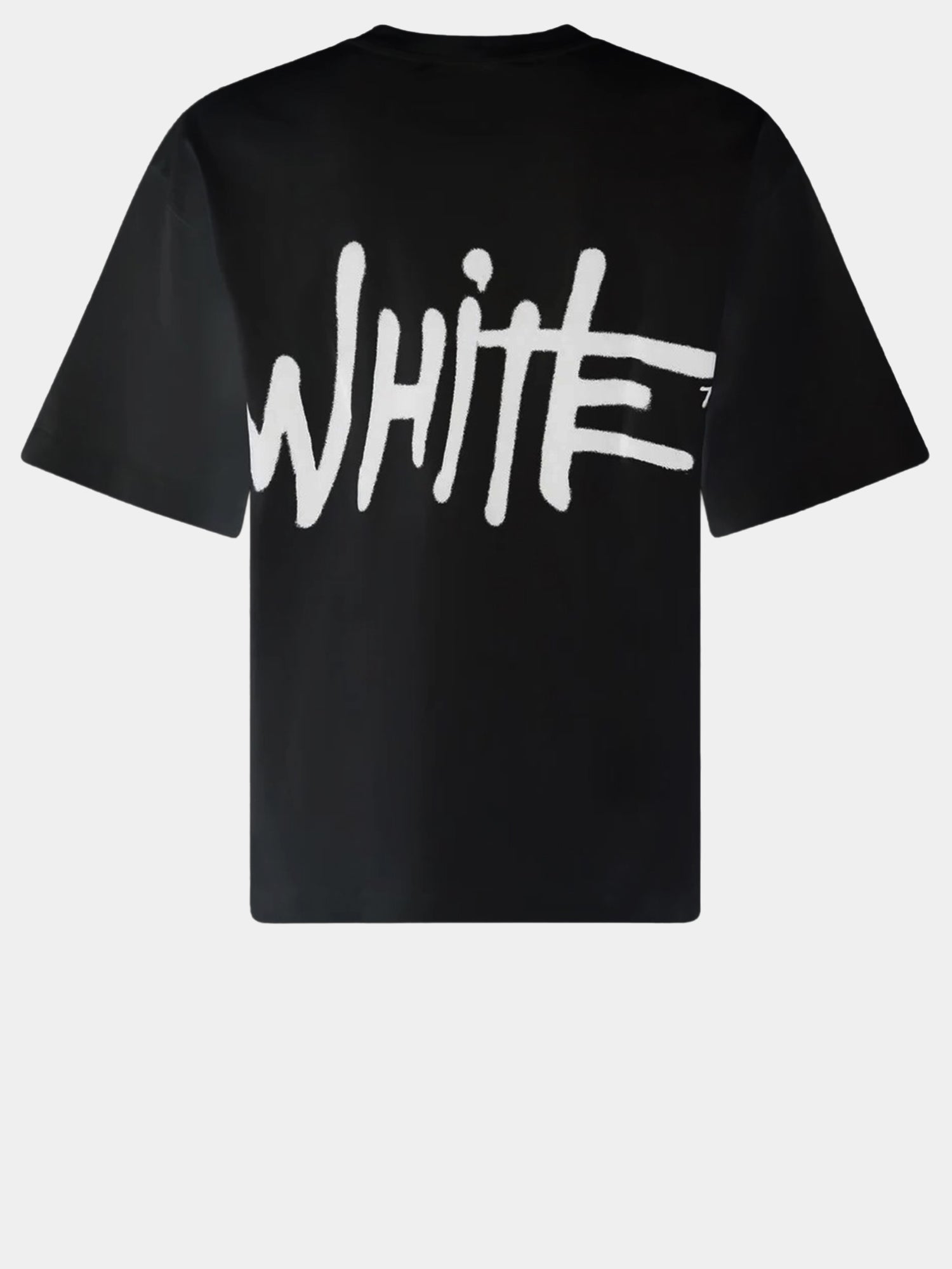T-SHIRT IN COTONE CON LOGO 44MAA120S26J00L 001 OFF-WHITE 