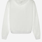 FELPA IN COTONE CON LOGO 44MBB085C9F012 0110 OFF-WHITE 