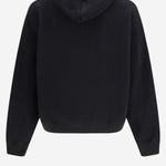 FELPA IN COTONE CON LOGO 44MBB085C9F012 1001 OFF-WHITE 