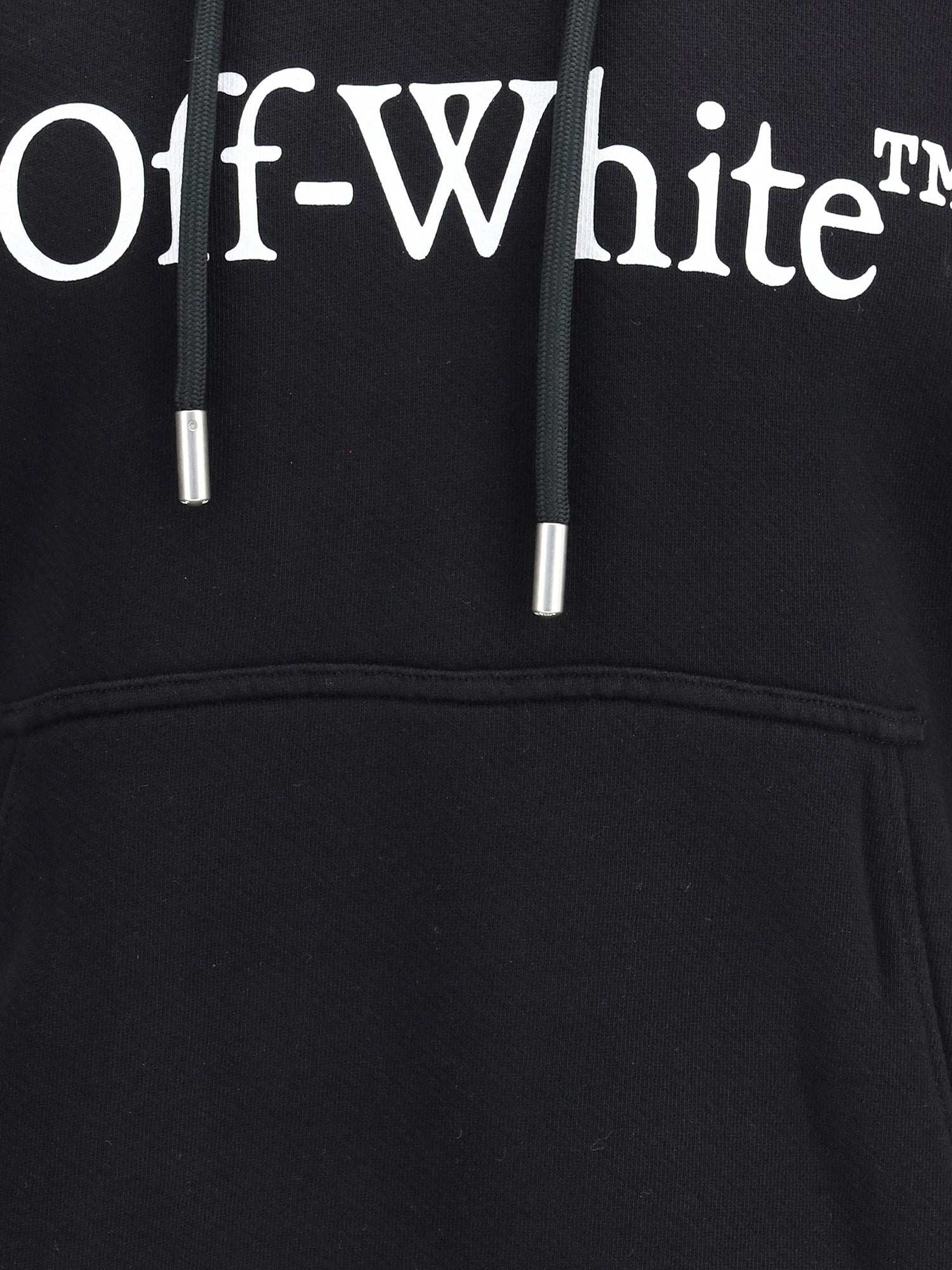 FELPA IN COTONE CON LOGO 44MBB085C9F012 1001 OFF-WHITE 