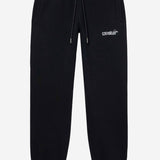 PANTALONI IN COTONE CON LOGO 44MCH057S26F003001 0001 OFF-WHITE 