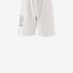 PANTALONI CORTI HERALDIC ARROW IN COTONE 44MCI013S26F004100 1000 OFF-WHITE 