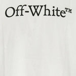 T-SHIRT IN COTONE CON LOGO OMAA120C99JER008 0110 OFF-WHITE 