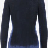 MAGLIA IN CASHMERE CON EFFETTO SFUMATO D300AE AURORA OLIVER LATTUGHI 
