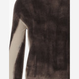 MAGLIA IN CASHMERE CON EFFETTO SFUMATO D300AE WHITE OLIVER LATTUGHI 