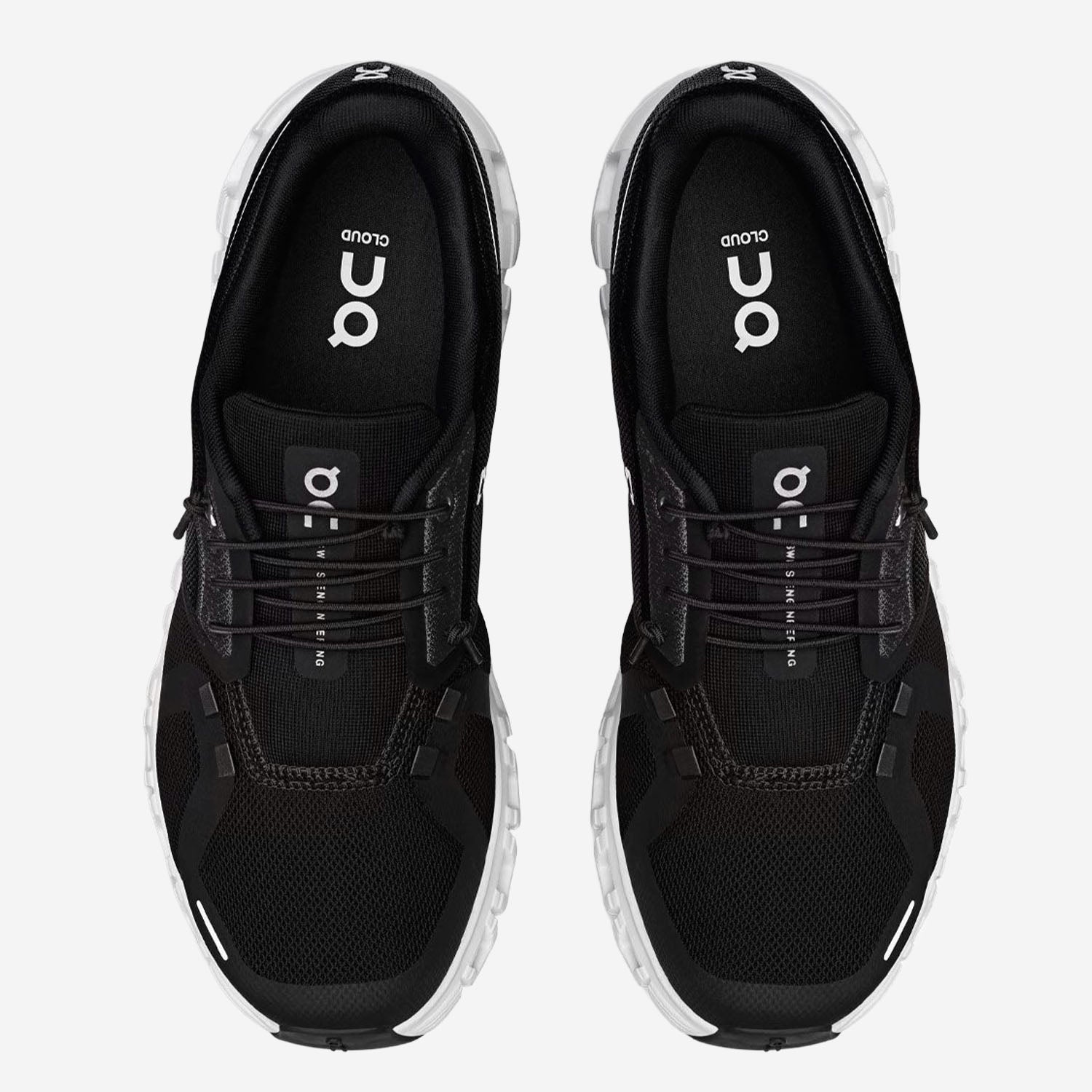 SNEAKERS CLOUD 6 3MF10070299 BLACKWHITE ON RUNNING 