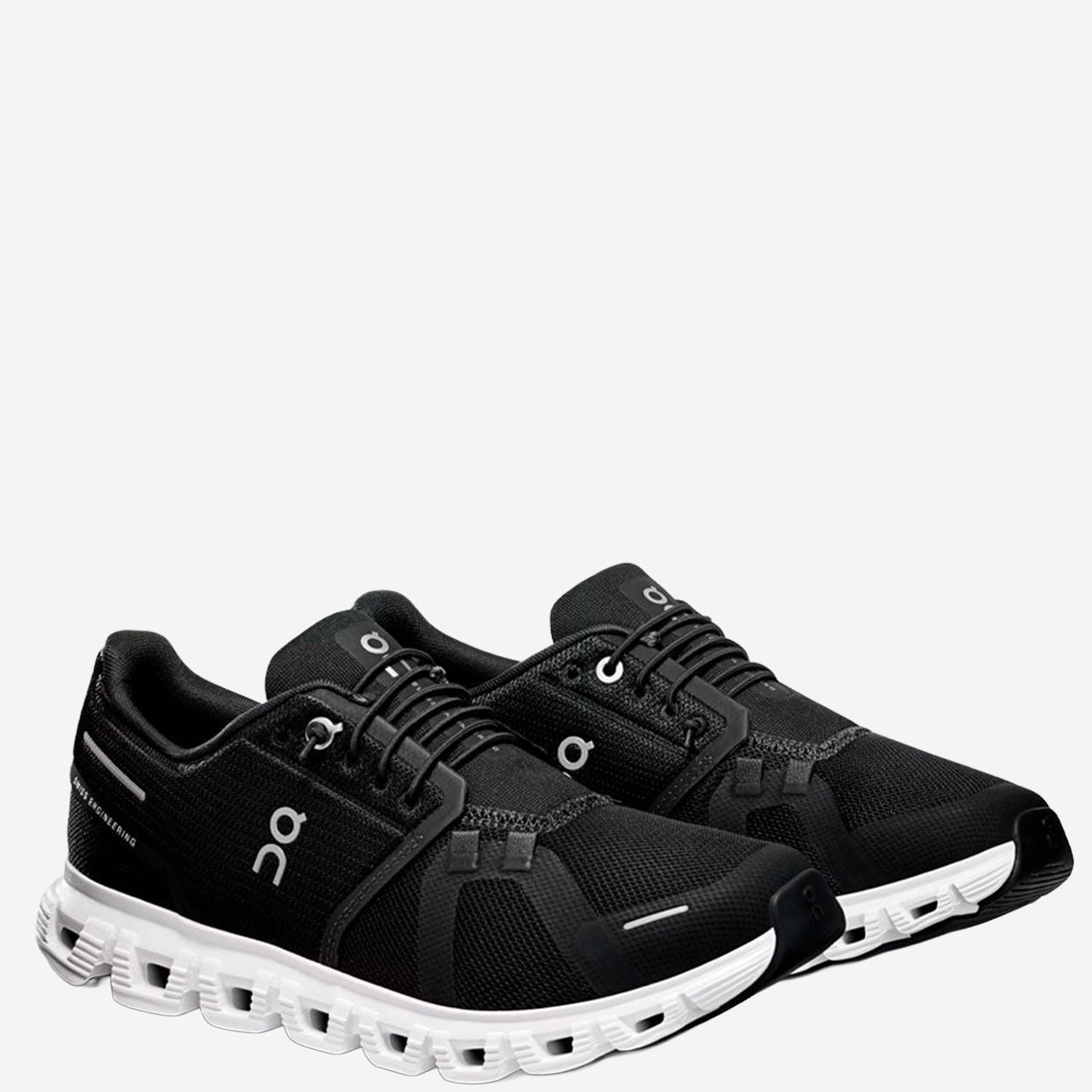 SNEAKERS CLOUD 6 3MF10070299 BLACKWHITE ON RUNNING 