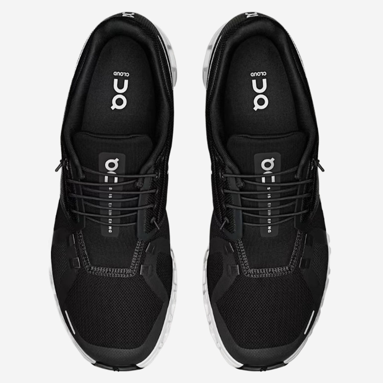 SNEAKERS CLOUD 6 3WF10060299 BLACKWHITE ON RUNNING 