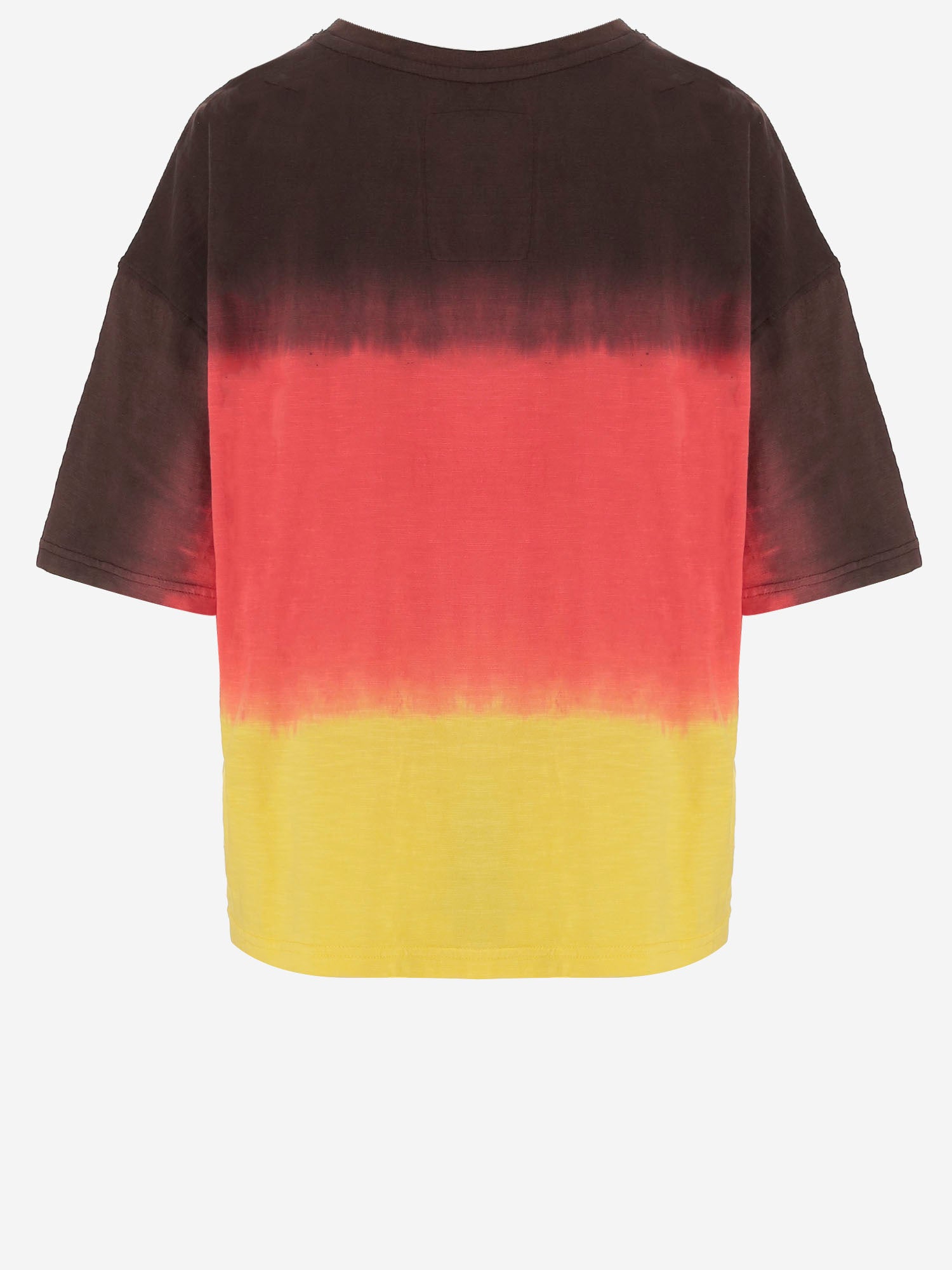 T-SHIRT IN COTONE CON LOGO ALAN CHOCOREDYELLOW ONE TEE 
