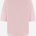 T-SHIRT IN COTONE CON LOGO ALAN LIGHTPINK ONE TEE 