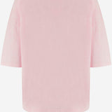 T-SHIRT IN COTONE CON LOGO ALAN LIGHTPINK ONE TEE 