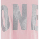 T-SHIRT IN COTONE CON LOGO ALAN LIGHTPINK ONE TEE 