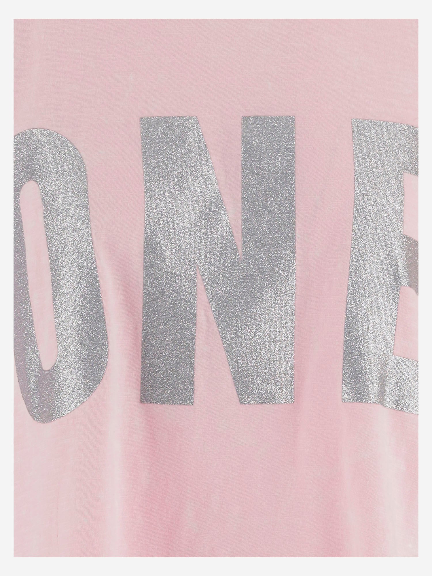 T-SHIRT IN COTONE CON LOGO ALAN LIGHTPINK ONE TEE 