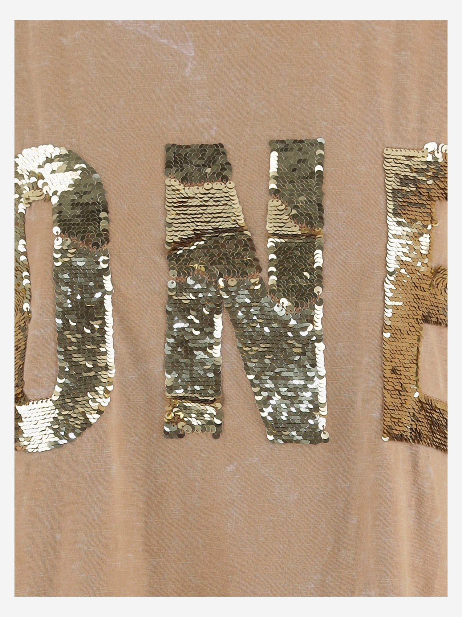 T-SHIRT IN COTONE CON LOGO ALAN SAND ONE TEE 