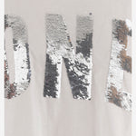 T-SHIRT IN COTONE CON LOGO ALAN WHITE ONE TEE 