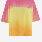 T-SHIRT IN COTONE CON LOGO INAYA DYEPINK ONE TEE 