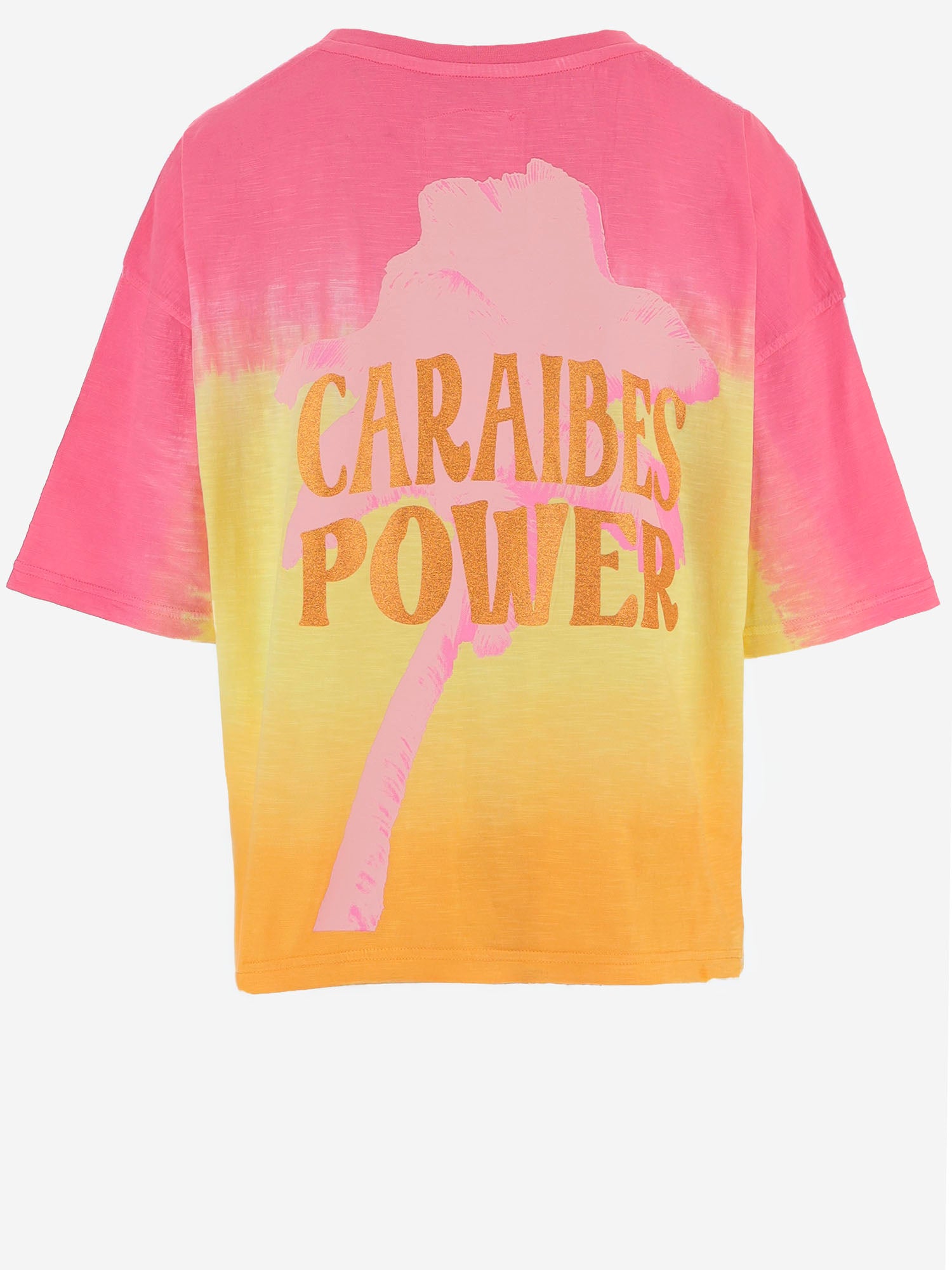 T-SHIRT IN COTONE CON LOGO INAYA DYEPINK ONE TEE 