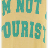 T-SHIRT IN COTONE CON STAMPA LOGO MARGARETH YELLOW ONE TEE 