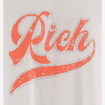 T-SHIRT IN COTONE CON STAMPA LOGO TAMARA WHITE ONE TEE 