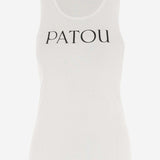 TANK TOP CON LOGO JE0159994 001W PATOU 