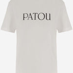 T-SHIRT IN COTONE CON LOGO JE0299999 001W PATOU 