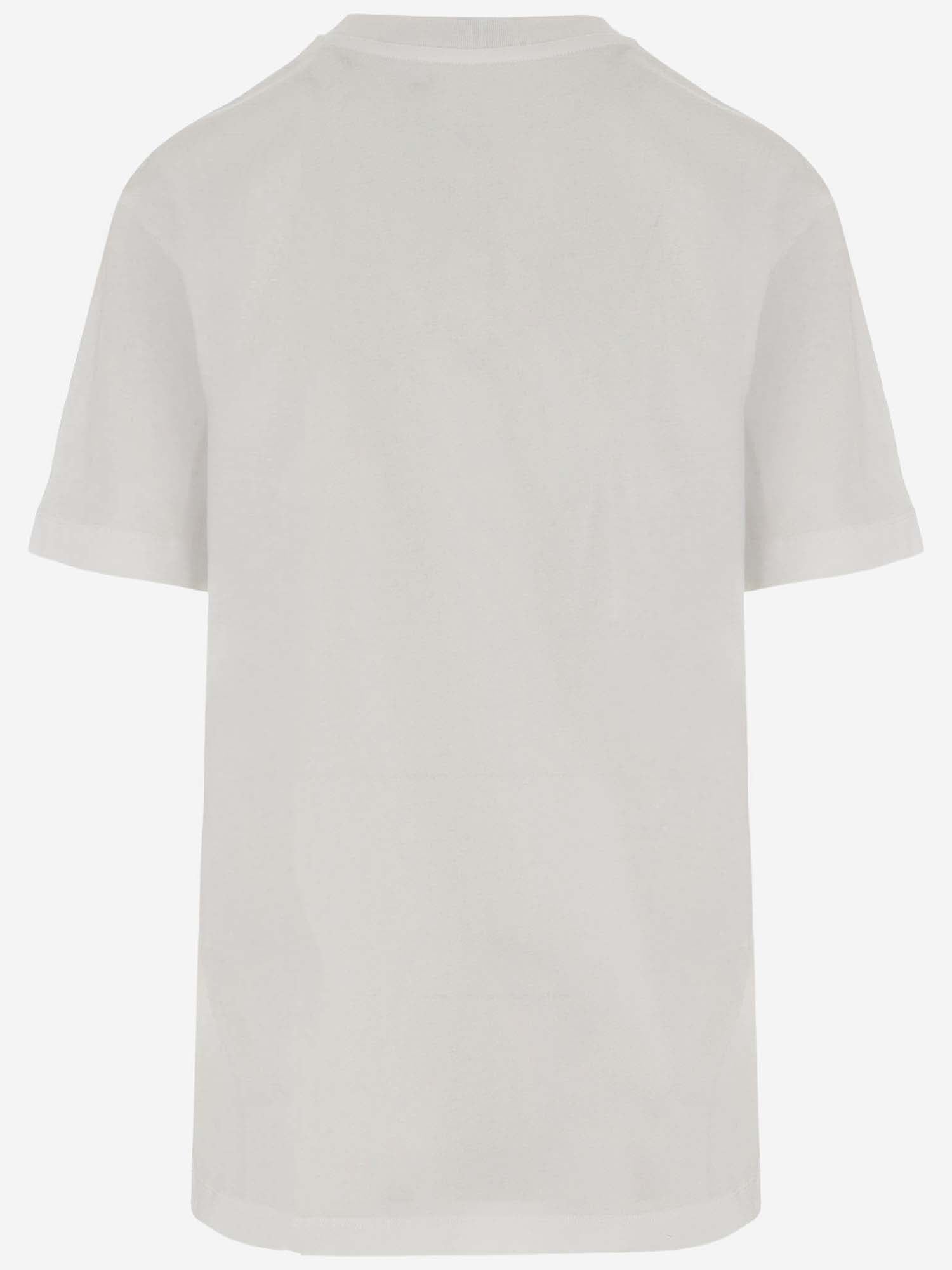 T-SHIRT IN COTONE CON LOGO JE0299999 001W PATOU 