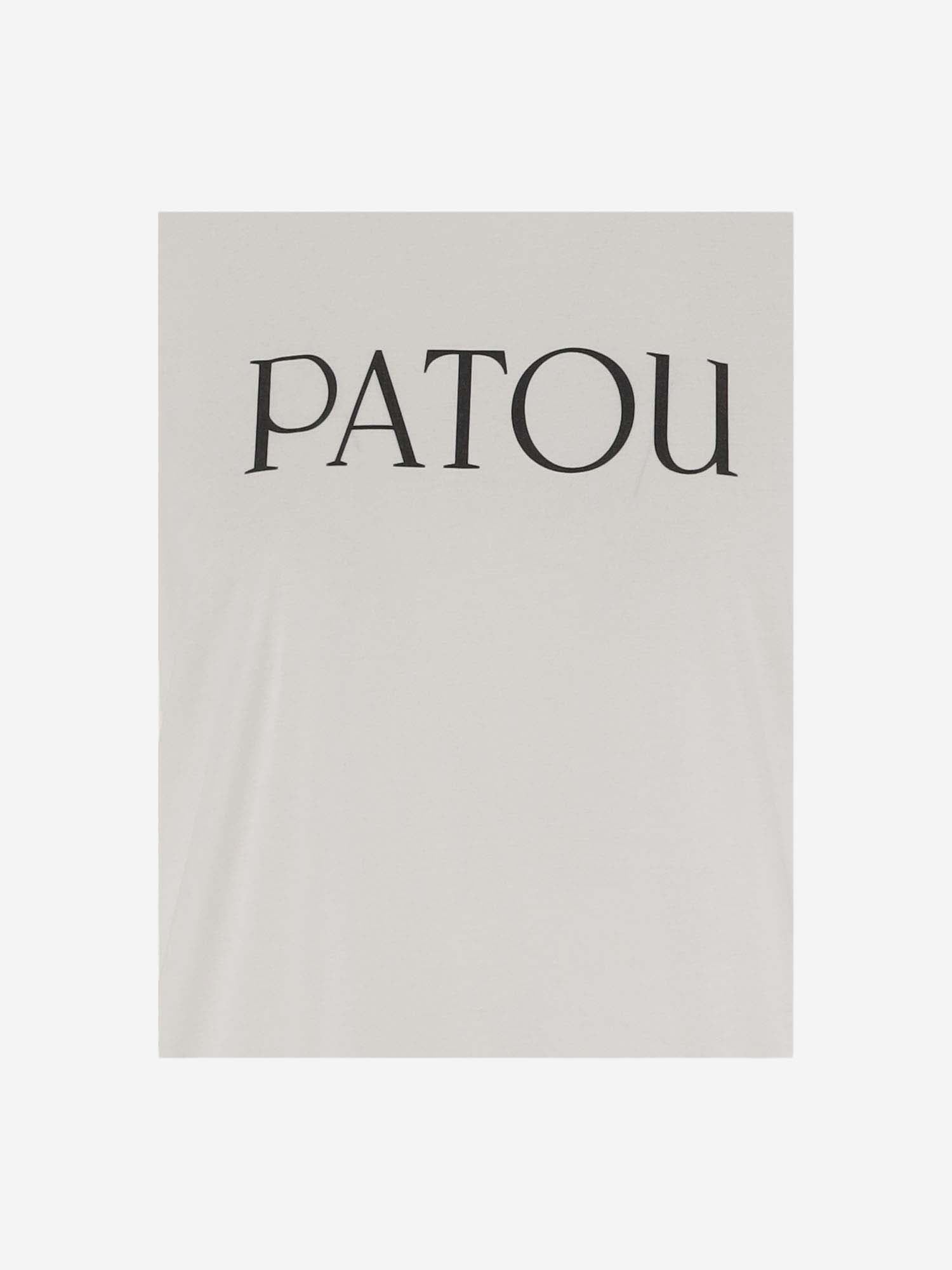 T-SHIRT IN COTONE CON LOGO JE0299999 001W PATOU 