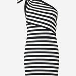 Abito monospalla in cotone stretch JE2359966 5961 PATOU 