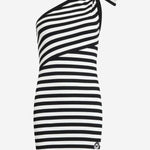 Abito monospalla in cotone stretch JE2359966 5961 PATOU 